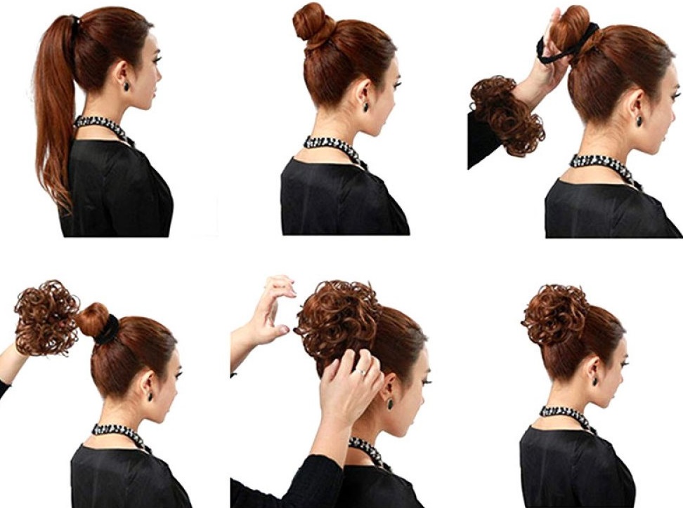 extensii-de-păr-chignon